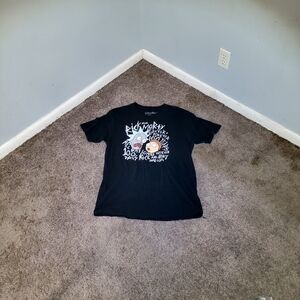 Black RICK AND MORTY t-shirt
